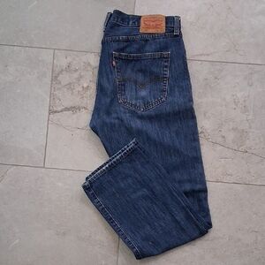 Levi's Classic 501 Indigo Straight Jeans